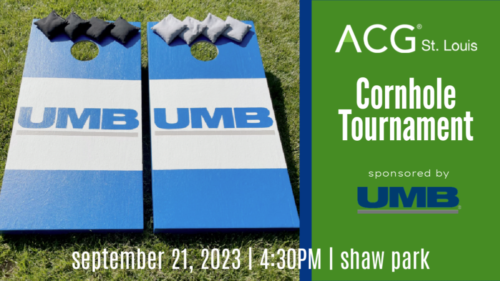 2023 ACG St. Louis Cornhole Tournament ACG St. Louis